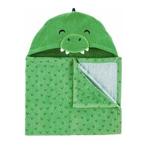 Carter's Character Hooded Wrap For Beach Pool Gree